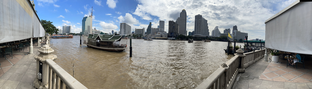 Chao Praya River Pano