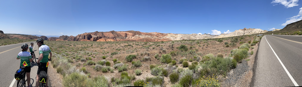 Heading toward Snow Canyon