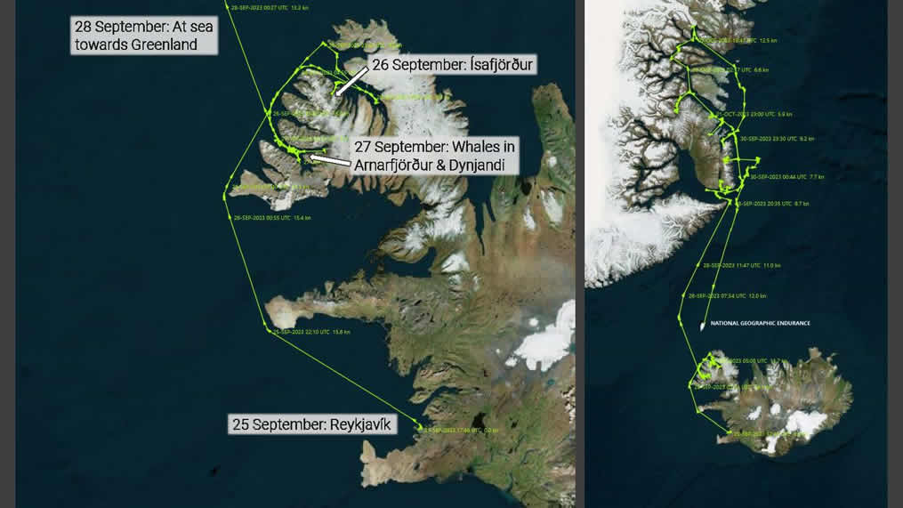 Voyage Map - Iceland