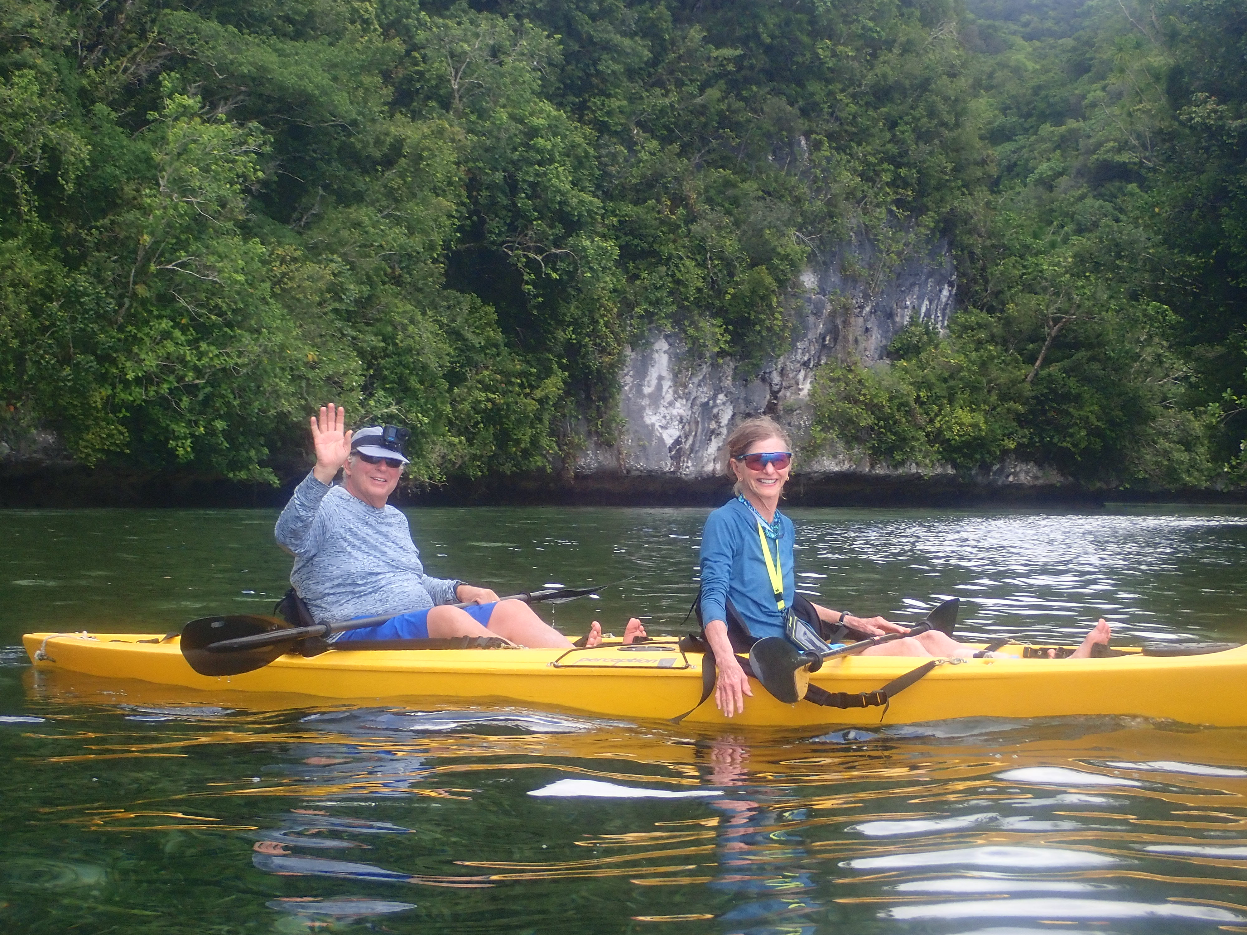 Jon and Care Kayaking
