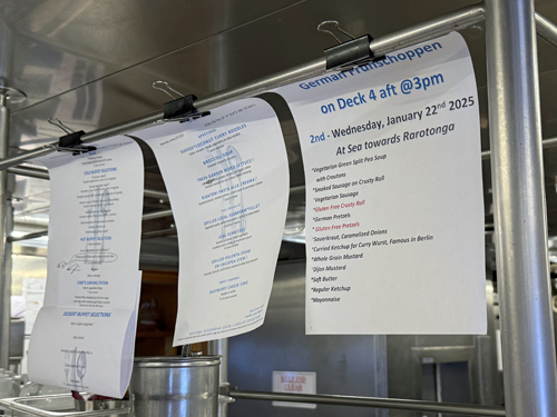 Todays menu