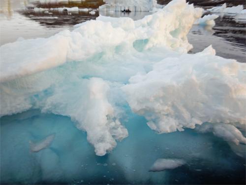 Iceburg up close